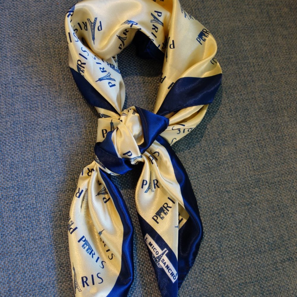 Paris Print Scarf